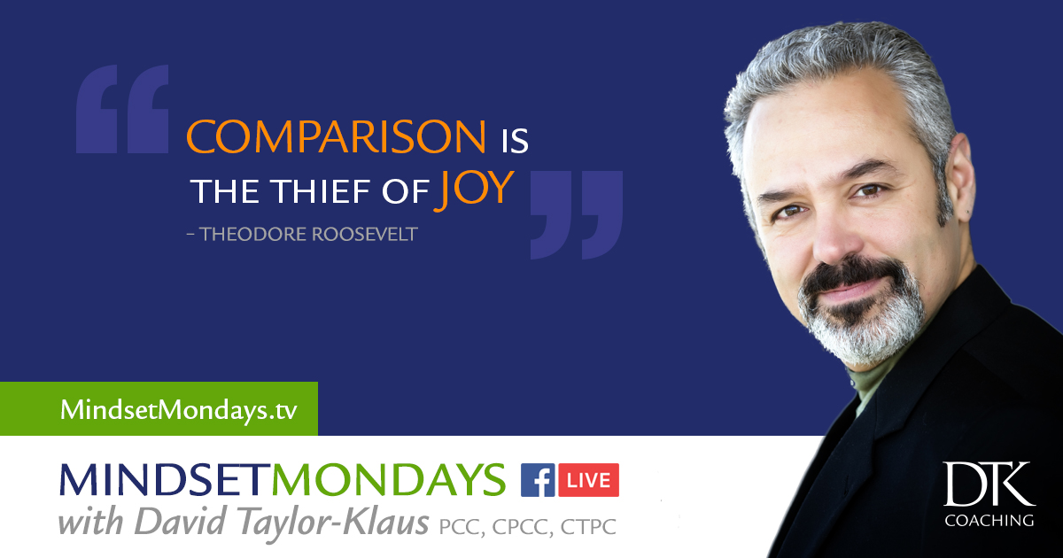 Mindset Mondays - comparison is the thief of joy